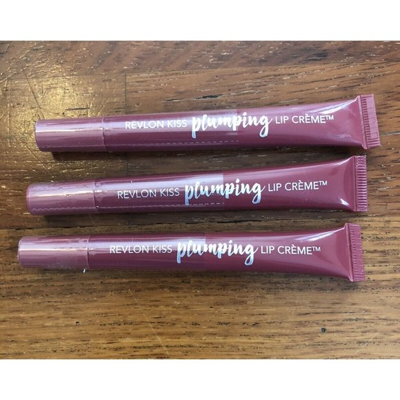 ***Lot Of 3***Revlon Kiss Plumping Lip Creme #535